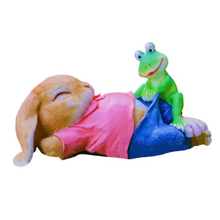 Havefigur Kanin, Fantastisk Kanin Udendørs Kunst Dekoration