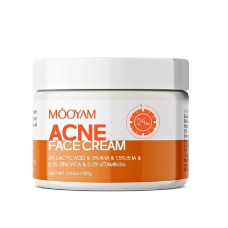 Akne Ansikte kräm Anti-akne fuktighetskräm rygg finne kräm rumpa akne clearing kräm akne fläckar behandling
