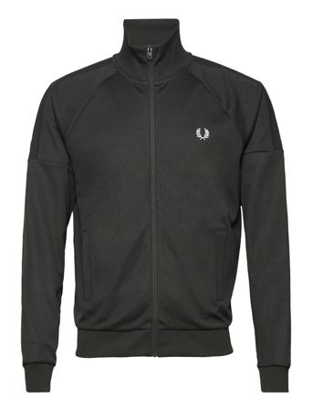 Cut Off Tape Trk Jkt Sweatshirt Trøje Sort Fred Perry