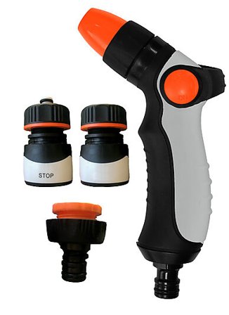 Strålepistol med 4 deler