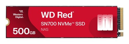WD WD Red SSD SN700 NVMe 500GB M.2 2280 PCIe Gen3 8Gb/s internal drive for NAS devices
