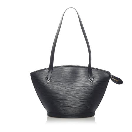 Louis Vuitton Vintage, Pre-owned Epi Saint Jacques Long Strap PM Leather Zwart, Dames, Maat:ONE Size