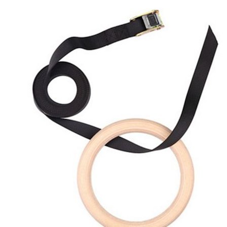 Femor gymnastikringe træ gymnastikringe ringe gymnastik Fér sport fitness træning 28mm