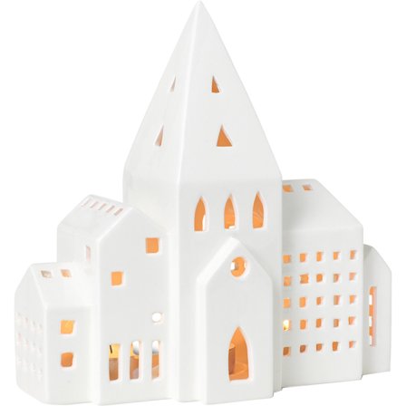 Kähler City ljuslykta, vit | Inredning > Ljusstakar & Lyktor > Ljuslyktor > Lanterna | Bagaren och Kocken