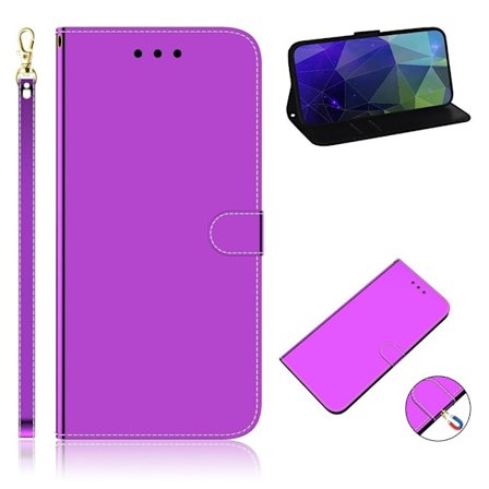 Mirror iPhone 12 Pro / iPhone 12 fodral - Lila
