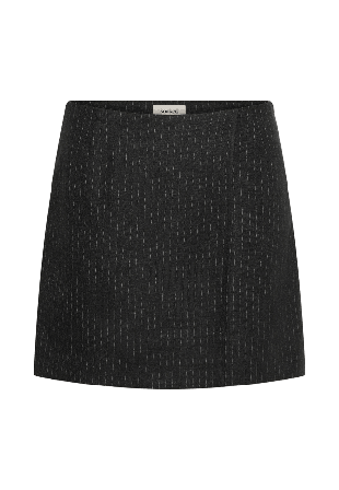 Soaked In Luxury SLMalodi Mini Skirt Kjolar Dam Grå L