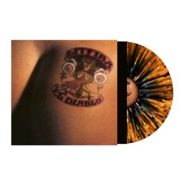 El diablo vinile splatter nero e giallo Litfiba