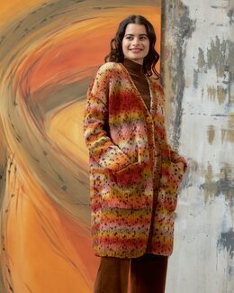 Beskrivning Lång Kofta - Lang Yarns