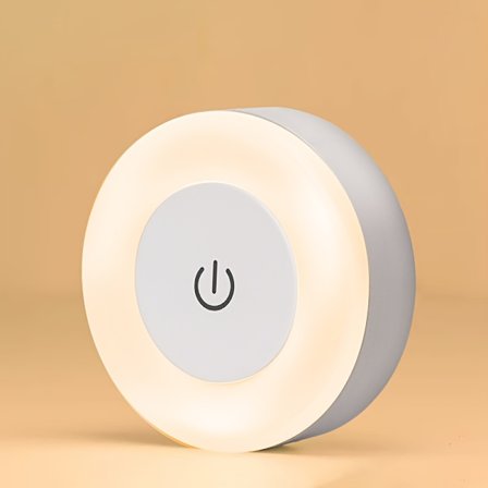 Berøringsfølsom LED-lampe Varmhvit Naturlig Lys Studere Soverom Stue Dekor