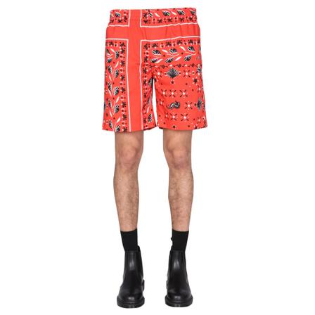 Msgm Casual Shorts Rød, Herre Chino Shorts