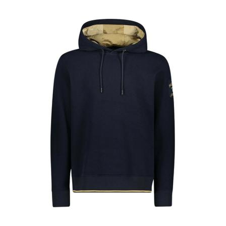 Paul & Shark Sweatshirt with gold logo hood , Blauw , Heren , Maat: L
