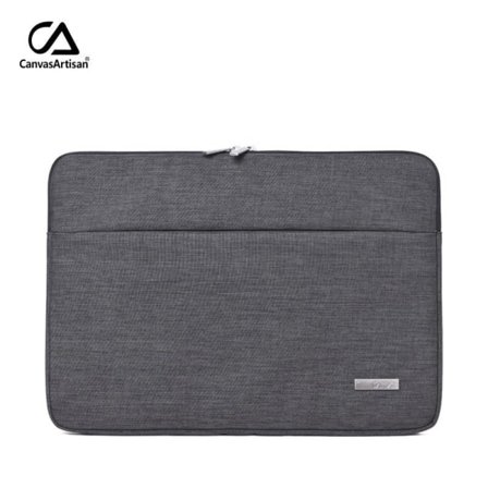 Laptopväska datorfodral / fodral till bärbar dator mörkgrå 12 tum