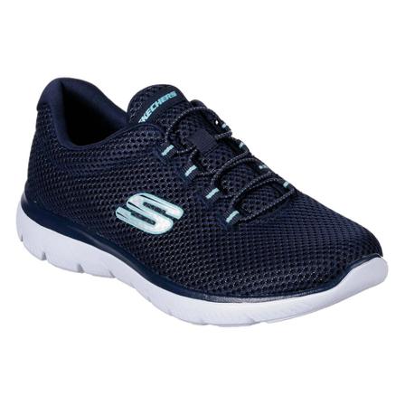 Skechers Sneakers Blå, Dame, Størrelse: 40 EU