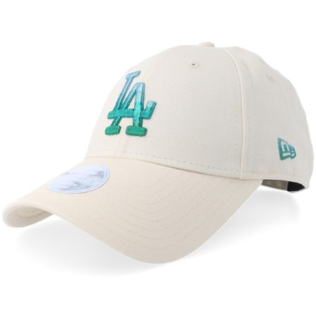 New Era - MLB Beige adjustable Casquette - Los Angeles Dodgers Womens Metallic Logo 9FORTY Light Terracotta Adjustable @ Hatstore