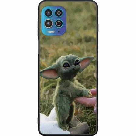 Motorola Moto G100 Svart Skal Yoda