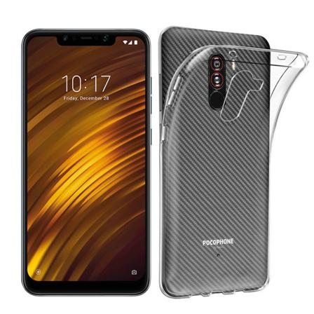 Transparent Silikon Tpu-skal Till Xiaomi Pocophone F1 Transparent