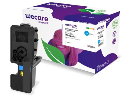 Wecare Toner KYOCERA TK-5240C 3K cyan - Lyreco - Toner och bläck - Tonerkassetter - Toner WeCare