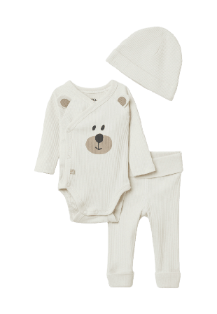 RIKIKI Ribbat set i 3 delar DON Bodies & Brun 56