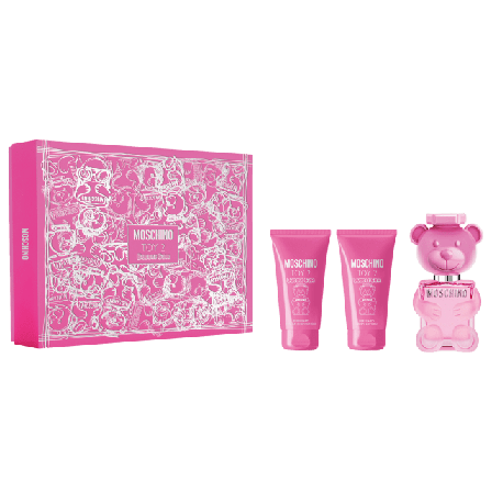Moschino Gift Set Toy 2 Bubble Gum EdT + Shower Gel Body Lotion Presentaskar & Dam 3x50 ml