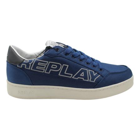 Replay - Sneakers - Blå - Herr - Storlek: 44 Eu, Herr, Storlek: 44 EU
