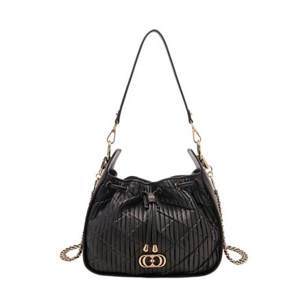 La Carrie, Shoulder Bags Zwart, Dames, Maat:ONE Size