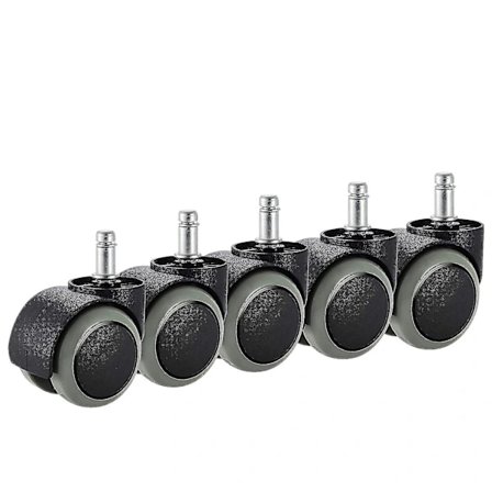 Kontorstol Hjul, 5-pakning, Passer Ikea Stol (10mm X 22mm) Tunge