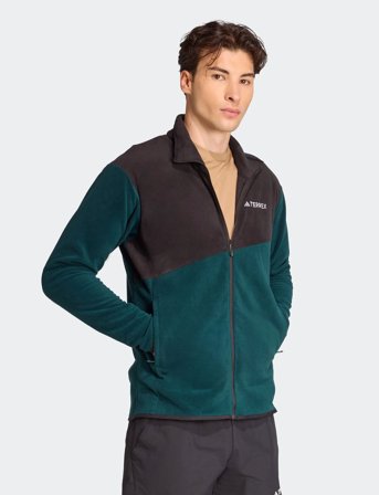 adidas Terrex Mt Fz Fleece - Blue - XL