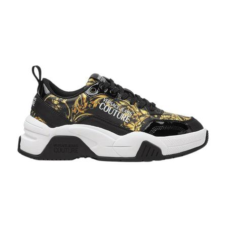 Versace Jeans Couture Sneakers Stargaze Regalia Baroque , Zwart , Dames , Maat: 36 EU