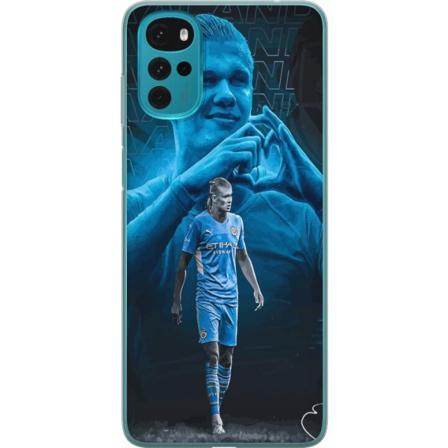 Motorola Moto G22 Genomskinligt Skal Erling Haaland