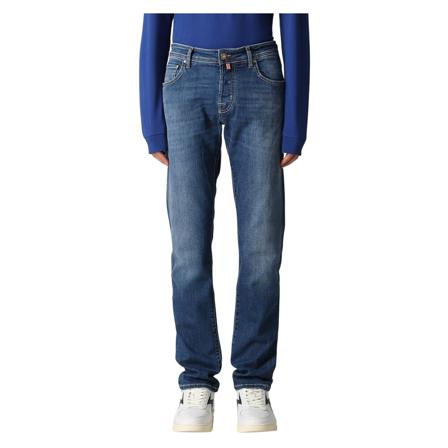 Jacob Cohën Straight Jeans blå, Herr, Herr, Storlek: W37