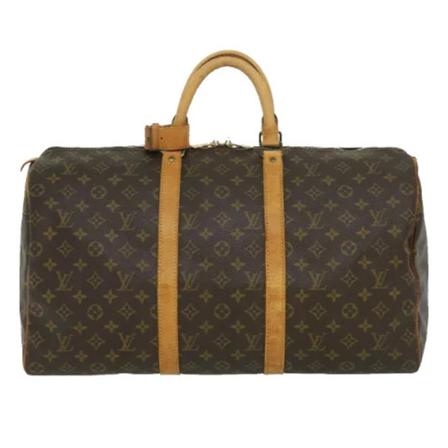 Louis Vuitton Vintage, Pre-owned Canvas travel-bags Bruin, unisex, Maat:ONE Size