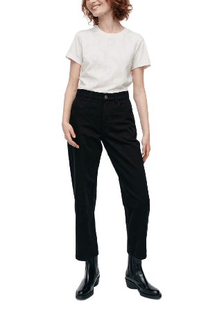 Marimekko Maridenim Barrel Trouser Byxor Dam Svart 28/28