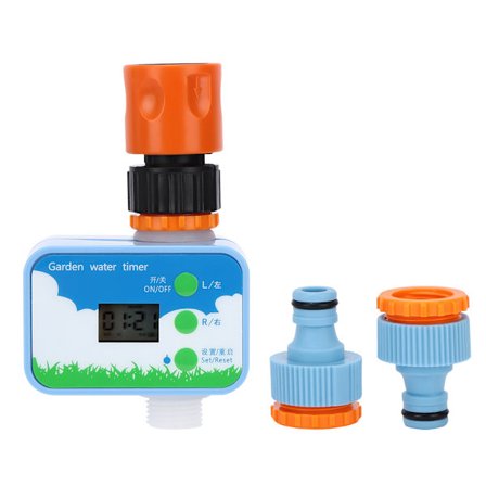 G1/2in trädgårdsbevattning vatten timer magnetventil intelligent bevattningstimer med kontakt
