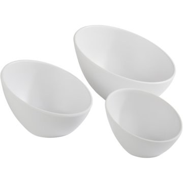 Skål APS Zen Melamin Vit