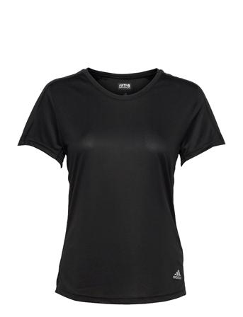 Run It Tee W Black Adidas Performance