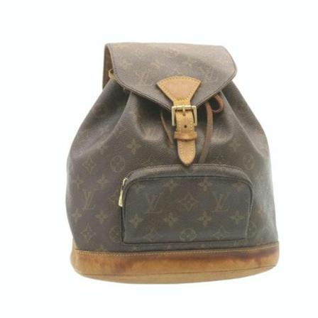 Louis Vuitton Vintage, Pre-owned Montsouris MM Bruin, Dames, Maat:ONE Size