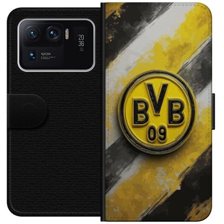 Kompatibel Tegnebogsetui til Xiaomi Xiaomi Mi 11 Ultra Farverigt abstrakt puslespillsmønster, der symboliserer fællesskab, mangfoldighed og kreativi