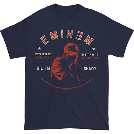 Eminem Detroit Portræt T-shirt