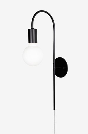 Globen Lighting - Vegglampe Grace - Svart - Vegglamper - Fra Homeroom