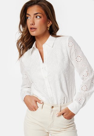BUBBLEROOM Broderie Anglaise Shirt Klær