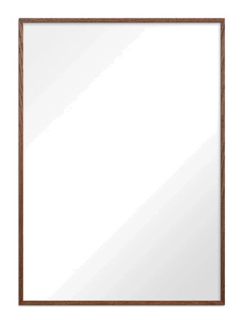 Poster & Frame Dark Oak Mirror - Brown - 70X100CM