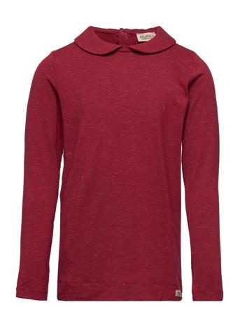 Taran Langærmet T-shirt Rød MarMar Cph