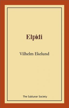 Elpidi - Bok av Vilhelm Ekelund - Häfte