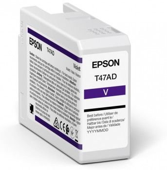 Epson T47AD - fiolett - original - blekkpatron