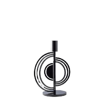 Klong Cirkus Small Black Ljuslyktor & ljushållare Svart