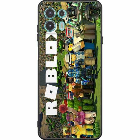 Motorola Edge 20 Lite Svart Skal Roblox