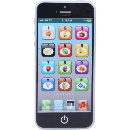 Legetøjstelefon til børn, pædagogisk legetøjstelefon, USB-opladning