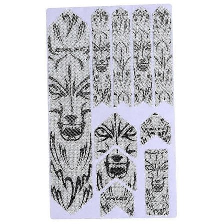 Skyddsfilm för mountainbike, säkerhetstejp för cykelram, skyddande klistermärke, cykeldekor