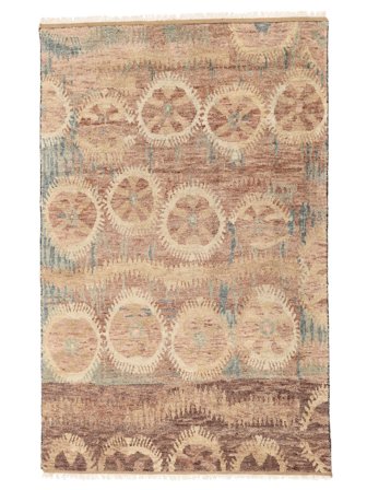 Oushak Indo Rug 203X305 Wool, India