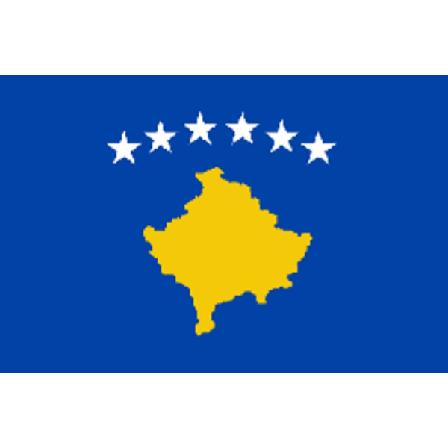 Flagga - Kosovo Blue Kosovo